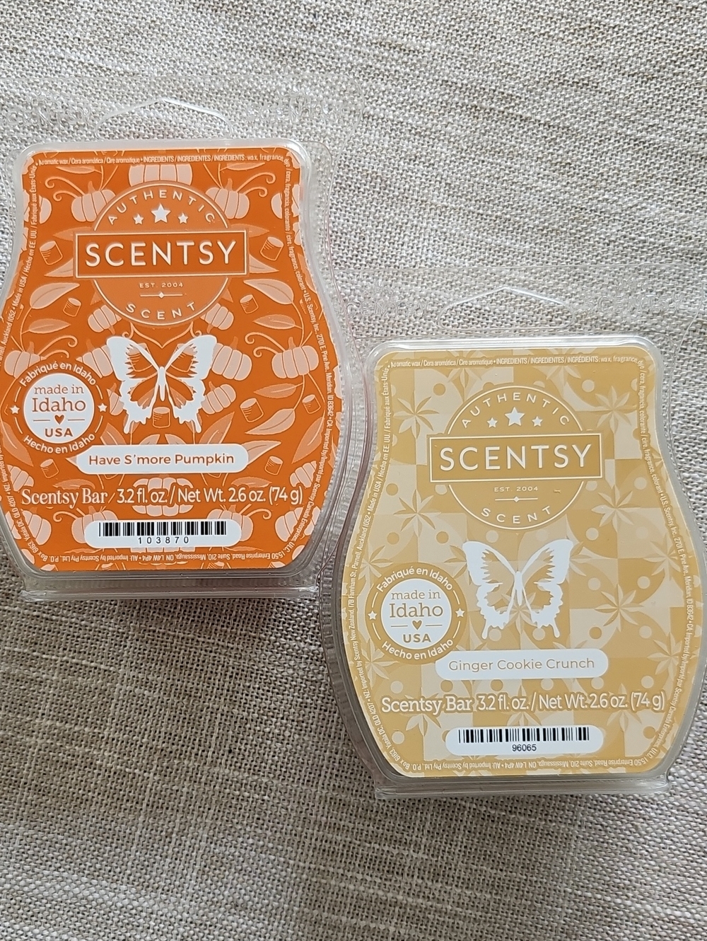 Scentsy Wax Bars - 2 Pack